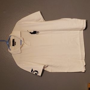 Polo Ralph Lauren white Polo Mens Xl